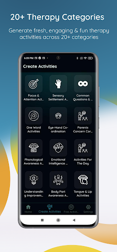Pravah: Autism Care Activities Screen 3