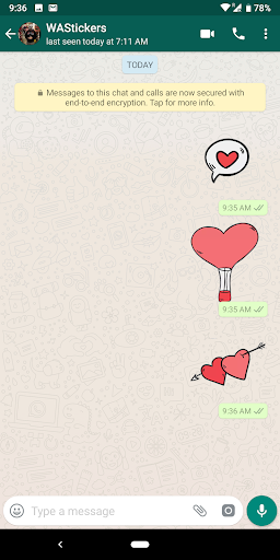 Love stickers for WhatsApp Screen 3