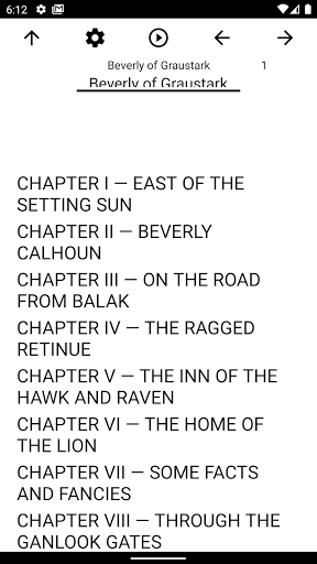 Android application Book, Beverly of Graustark screenshort