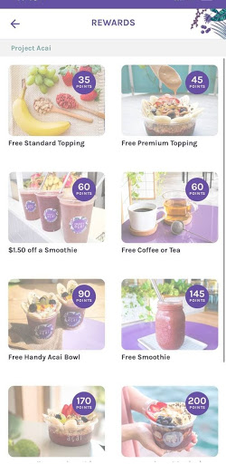Project Acai Screen 2