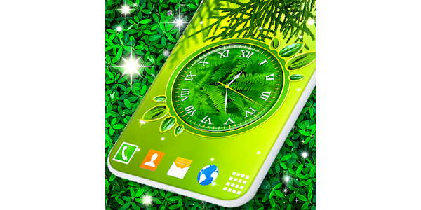 Forest Leaves Clock Wallpaper - Apps on Google Play