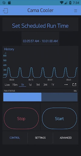 Bed Cooler Screen 2