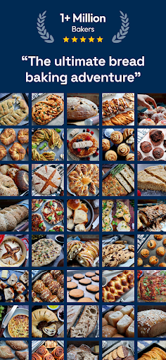 Android application Kneady: Bread & Baking Recipes screenshort