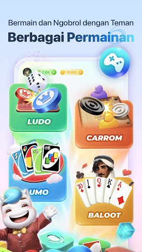 Yalla - Main & Obrolan Suara screenshot 1