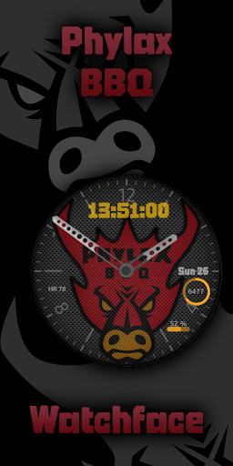 Phylax BBQ Watch Face Screen 3