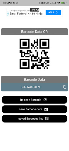 Any Barcode Generator Screen 3