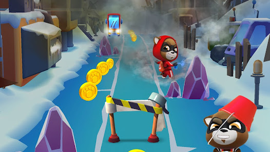 Talking Tom Hero Dash hack Download by APK Home  4.9.2.7384 (unlimited money) Gallery 1