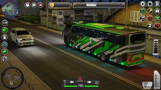 버스 운전 3D: 코치 버스