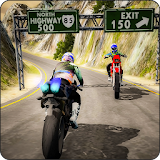 Motorcycle Racer 3D-Offroad Bike Racing Games 2018 icon