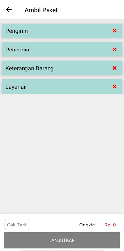 Kurir Agen Paketindo Screen 2