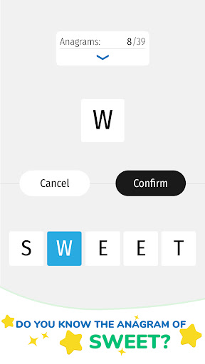Anagrams screenshot