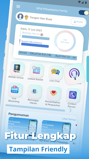 Android application GPdI Philadelphia Family screenshort