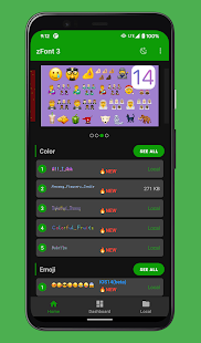 zFont 3 - Emoji & Custom Font Changer [No ROOT] 3.2.1 Screenshots 3