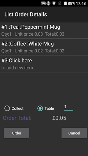 SuperOrder Screen 3