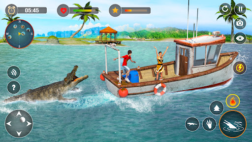 Animal Crocodile  Attack Sim apkdebit screenshots 8
