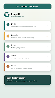 Lexpath: Daily Word Puzzle
