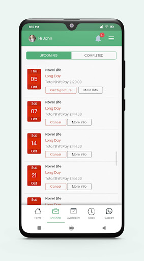 North Star Care Screen 3