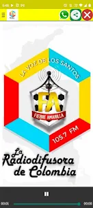 La voz de los santos 105.7 fm