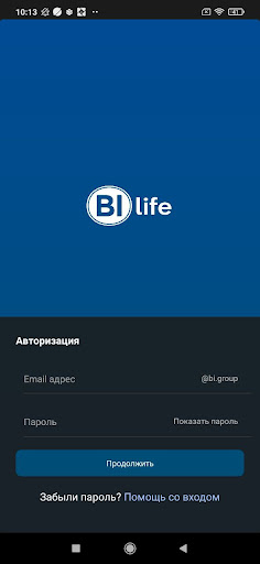 Android application BI Life screenshort