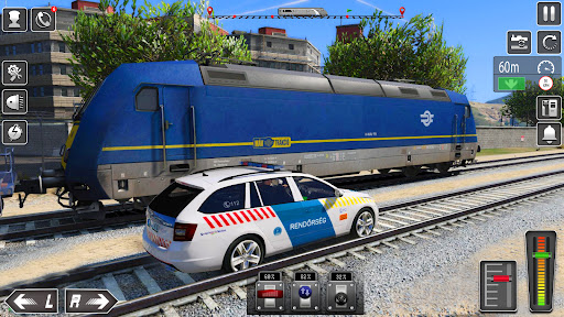 Railway Train Simulator Game Screen 2
