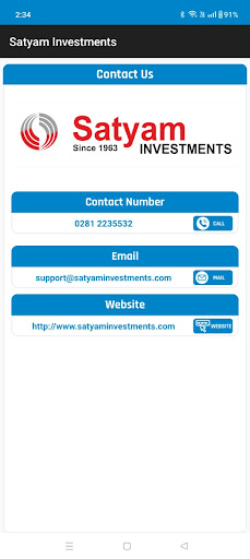 Satyam Investments Screen 3