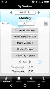 My Overtime - Zeiterfassung Screenshot