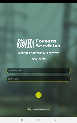 Android application SIP Foresta Servicios screenshort