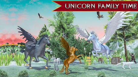 Flying Unicorn Horse Game