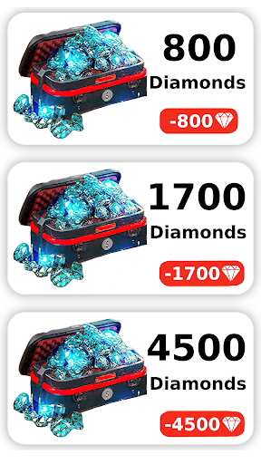 Android application FFire Diamond Reward Quiz screenshort