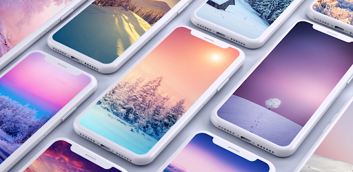 Android application Winter Wallpaper screenshort