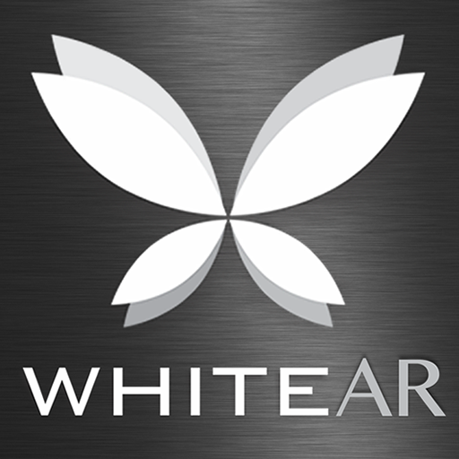 White AR logo
