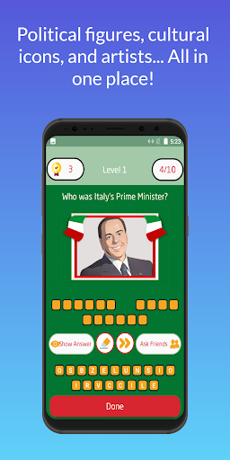 Italian Stars Quiz Celebs Fun