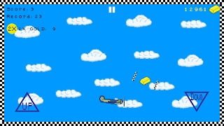 Flappy plane: gold rush - Screenshot 1