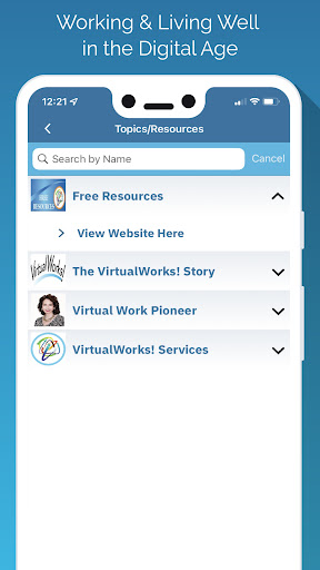 VirtualWorks! Screen 2