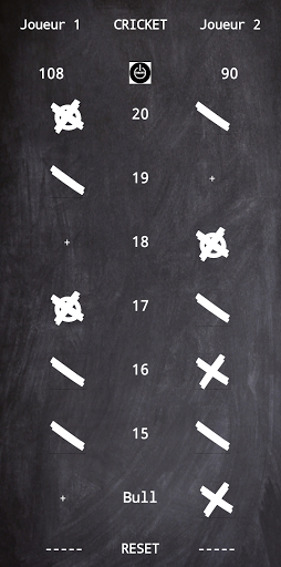 Fléchettes - Cricket Screen 3