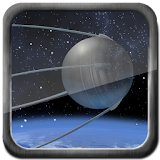 Sputnik 3D icon