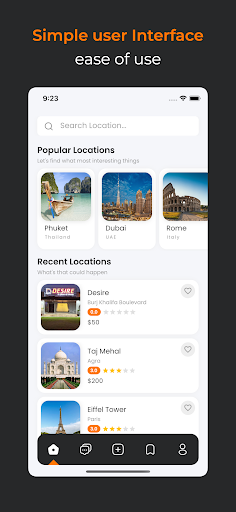 Android application Voyself screenshort