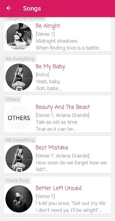 Lyrics Offline Ariana Grandeのおすすめ画像2