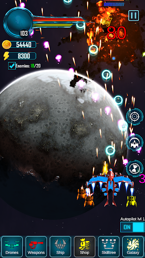 Android application Space Looter: Idle Odyssey screenshort