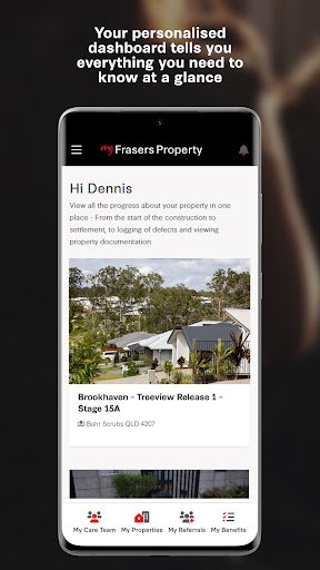 MyFrasersProperty Screen 2