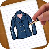 How to draw clothes icon