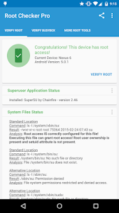 Root Checker Pro Tangkapan layar