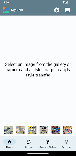 StyleMe Screen 2