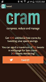 Cram - Reduce Pictures Screenshot