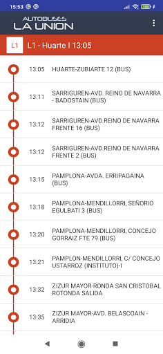 La Union Conductores Screen 2