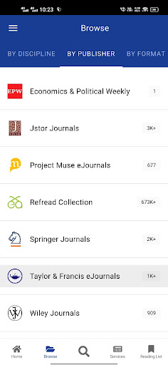 CDLU eLibrary Screen 2
