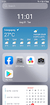 screenshot of OS14 Launcher, App Lib, i OS14