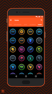 Lux Dark – Icon Pack Patched Apk 5