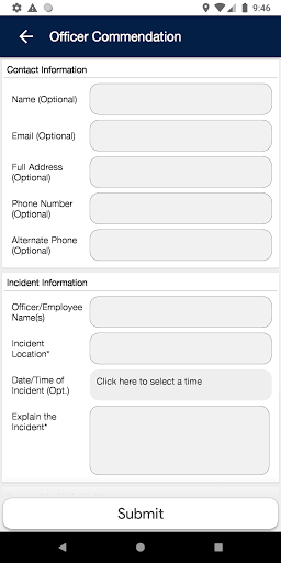 London Ohio Police Division Screen 2