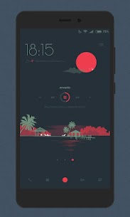 周日晚上 KLWP APK（付费/完整）4